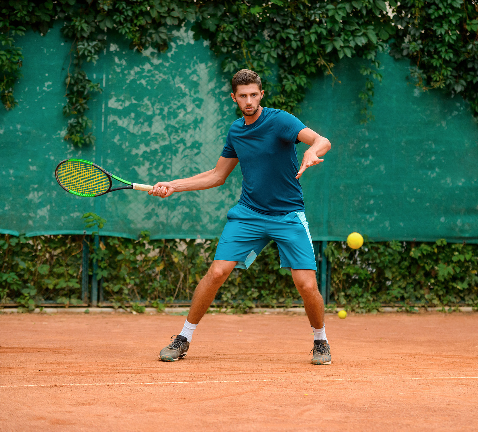 Tennis courts at a Mallorca sports resort