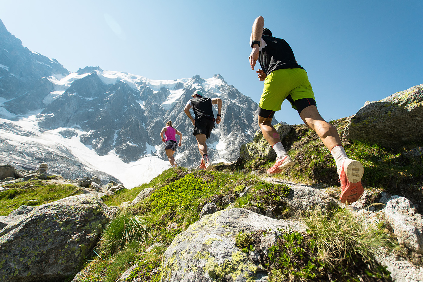Running and exercise in challenging terrain Running and exercise in challenging terrain